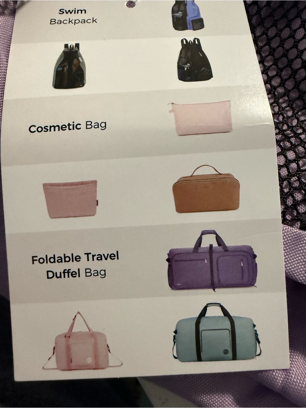 Sale 🌷NEW🌷 Women's sling Pouch - lilac - Picture 5 of 5